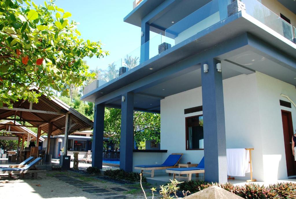 Cafe Alberto B And B Senggigi Exterior foto